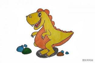 补画恐龙带你吃瓜